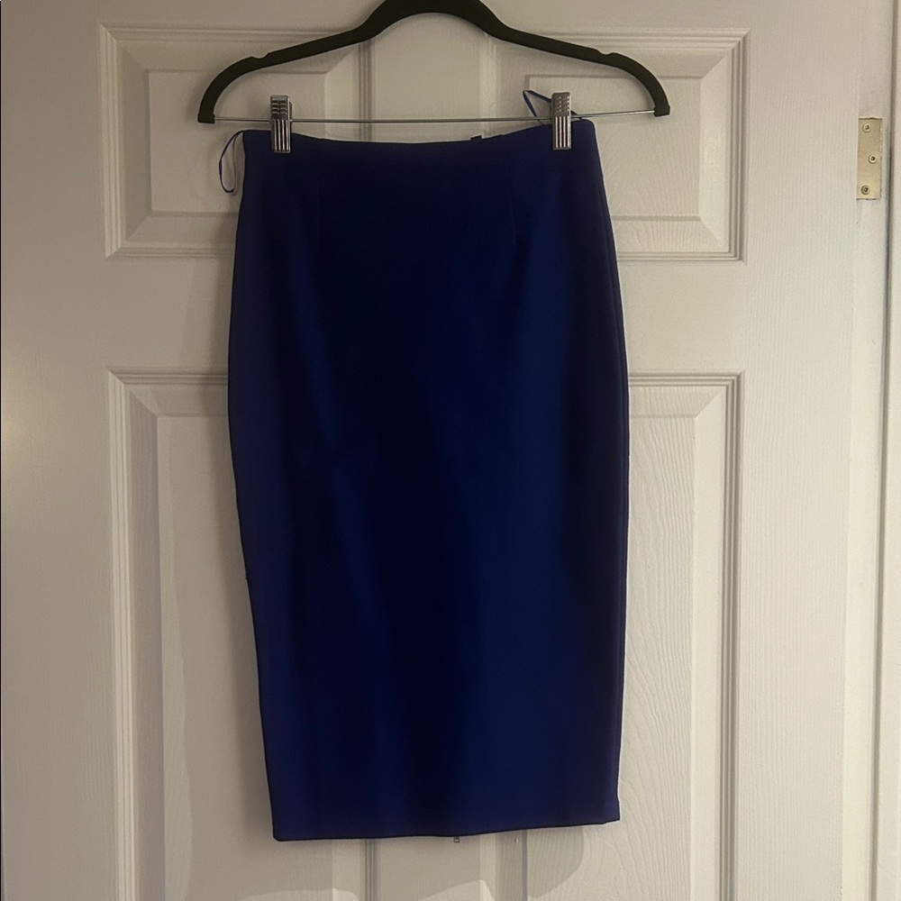 Alythea Royal Blue Pencil Skirt